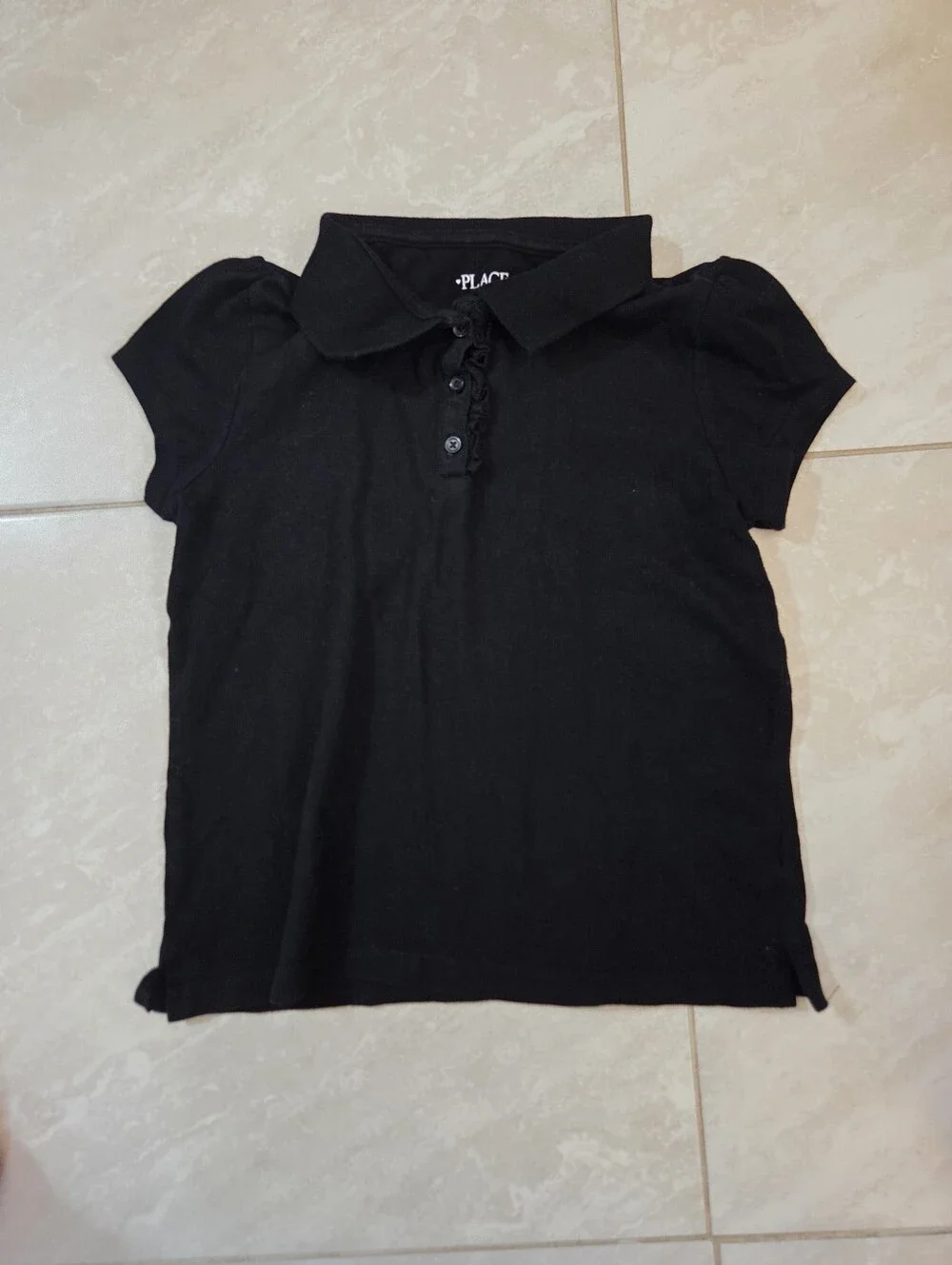Lot of 3 Girls School Uniform Polo Shirts The Children's Place, EUC